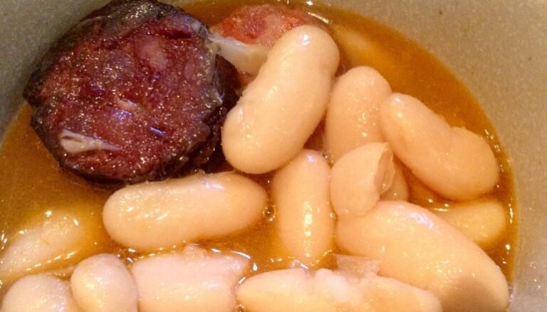Fabada al estilo casero