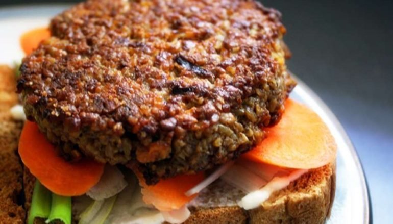 Receta de hamburguesa de garbanzos y calabacín