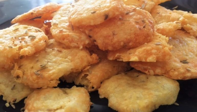 Receta de Galletitas saladas de queso