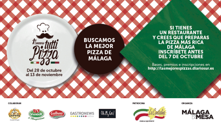 Ayúdanos a encontrar la mejor pizza de Málaga