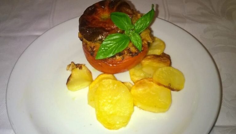 Tomates rellenos de arroz