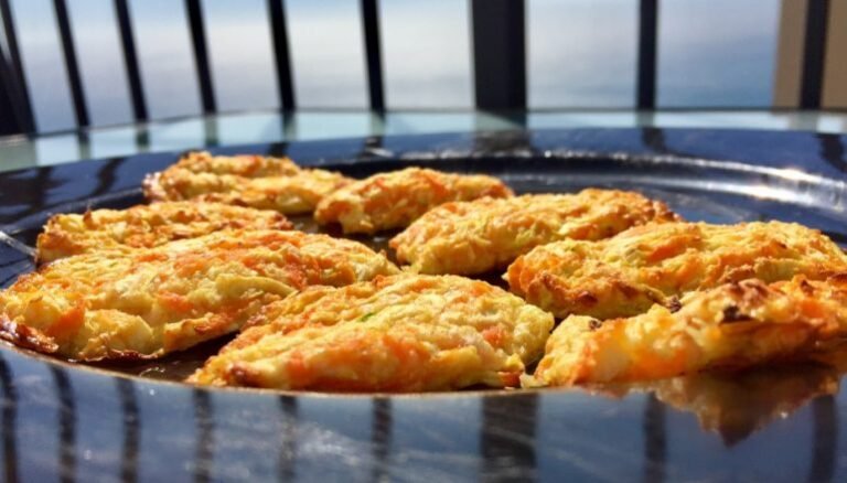 Hamburguesas de calabacín y zanahoria