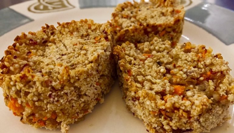 Hamburguesas de quinoa al horno